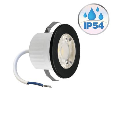 3W Mini LED Einbauleuchte Einbaustrahler Einbauspot Spot Sch. 240 Lumen Schutzart ...