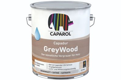 Caparol Capadur GreyWood 5 Liter halbgrau Basis