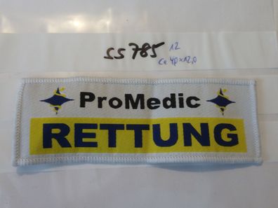 ProMedic Rettung Abzeichen ca 40x120mm 1 Stück (ss785)