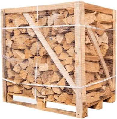 Brennholz Kaminholz Erle auf Palette 1 Raummeter 450kg