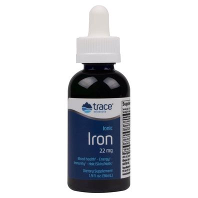 Trace Minerals Research, Ionic Iron ( ionisches Eisen ), 22mg, 56ml