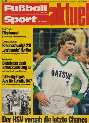 Zeitschrift - Fußball Woche 1981 - 01.06.1981 -