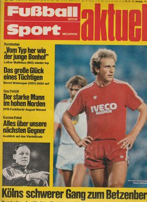 Zeitschrift - Fußball Woche 1981 - 14.12.1981 -
