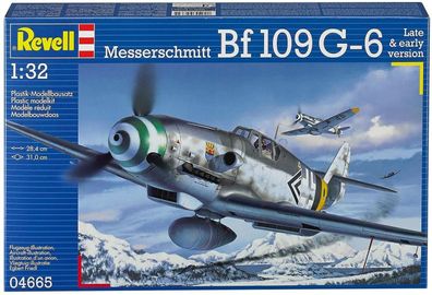 Revell 04665 - Messerschmitt Bf109 G-6 Late u. early version. 1:32