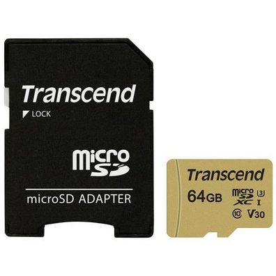 Flash SecureDigitalCard (microSD) 64GB - Transcend
