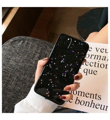 Star bling glitter phone case - klar zurück liebe herz tpu abdeckung