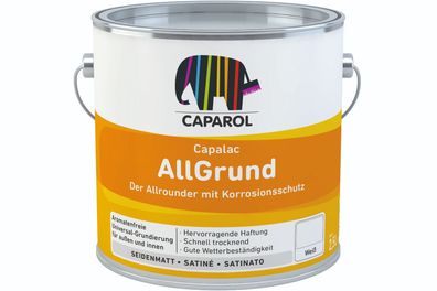 Caparol Capalac AllGrund 0,375 Liter weiß