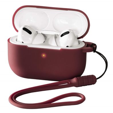 Hama Etui Silikon Skin Case Cover SchutzHülle für Apple AirPods Pro Ohrhörer