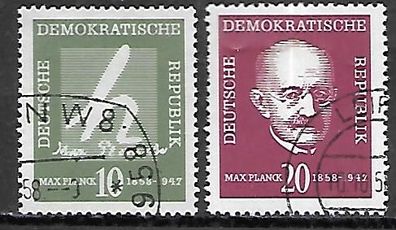 DDR gestempelt Michel-Nummer 626-627