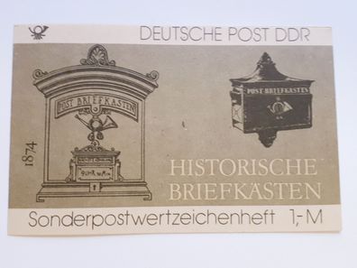 Markenheftchen DDR SMHD 22 mit MiNr. 3130