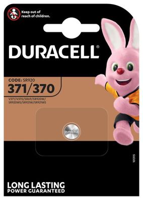 Duracell DL371/370 Blister / Knopfzelle 1,55V