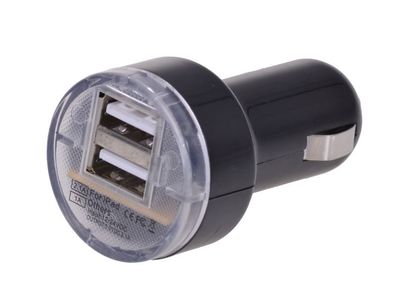 Filmer 37501 USB Adapter 12/24 V, 2 x USB