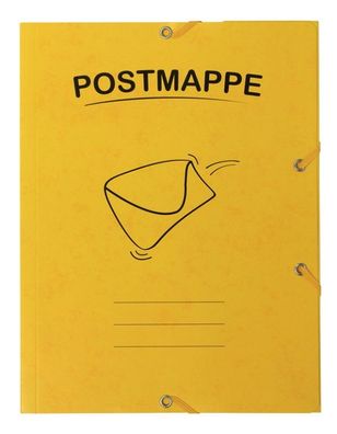Stylex Postmappe gelb DIN A4 - Pappe