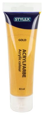 Stylex 28638 Acrylfarbe 83 ml Tube Gold