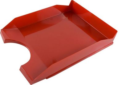 Stylex 40532 Ablagekorb rot DIN A4 34,5 x 25,5 x 6 cm