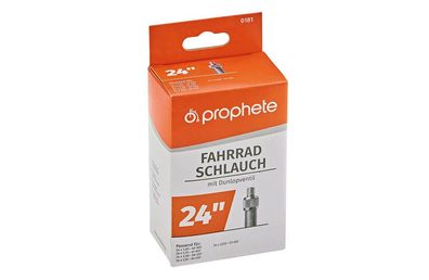Prophete 0181 Fahrradschlauch - 24 x 1,75 - 2,125 (47/57-507) - Dunlopventil