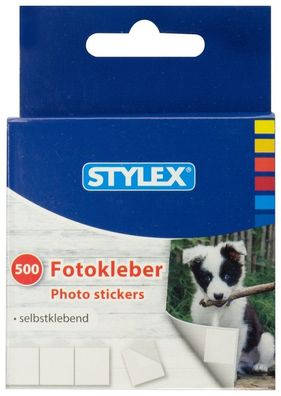 Stylex 31081 Fotokleber 500 Stück Fotosticker in Spenderbox