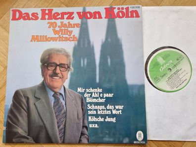 Willy Millowitsch ? 70 Jahre Willy Millowitsch Das Herz Von Köln Vinyl LP