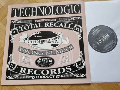 Technologic - Wrong Number 12'' Vinyl Maxi Germany
