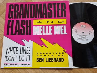 Grandmaster Flash & Melle Mel ? White Lines (Don't Do It) 12'' Vinyl