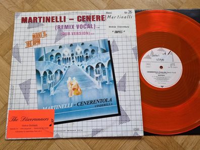 Martinelli - Cenerentola (Cinderella) (Remix) 12'' Maxi Germany ORANGE VINYL