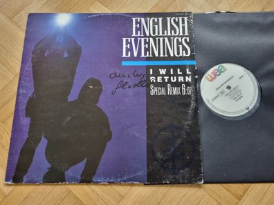 English Evenings - I Will Return 12'' Vinyl Maxi Germany