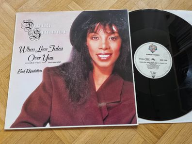 Donna Summer - When Love Takes Over You 12'' Vinyl Maxi Germany