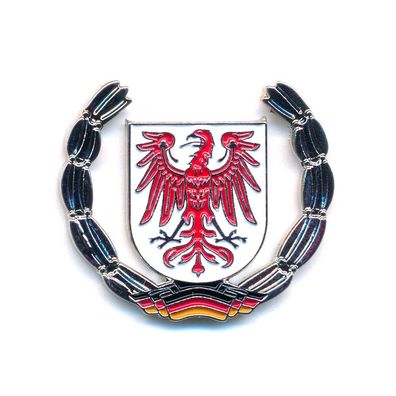 Land Brandenburg Wappen Potsdam Cottbus Deutschland Badge Pin Anstecker 0928