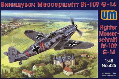 425 UM - Messerschmitt Bf-109 G-14. 1:48