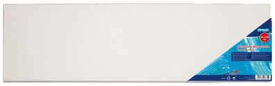 Stylex 28635 Leinwand, 30 x 100 cm - weiß - 100 % Baumwolle - 1 Stück