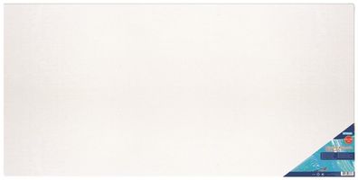 Stylex 28636 Leinwand, 50 x 100 cm - weiß - 100 % Baumwolle - 1 Stück