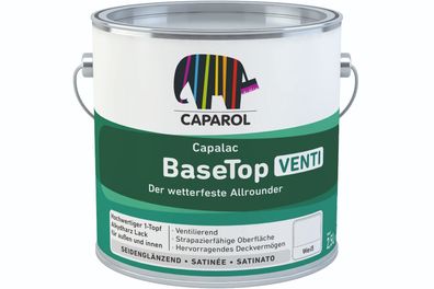 Caparol Capalac BaseTop Venti 0,75 Liter weiß
