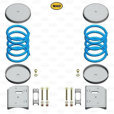 Ford Transit VII Allrad 4x4 310 330 350 MAD Zusatzfedern HA HV-068210