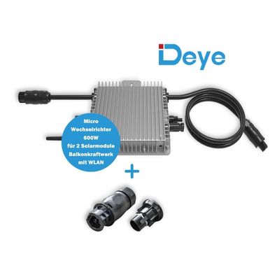 Deye SUN600G3-EU-230 600W Micro-Wechselrichter WLAN für 2 PV Module