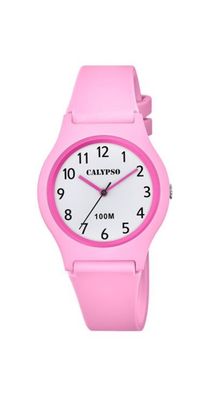 Calypso | analoge Kinderuhr Ø 34 rosa Quarz Kunststoff | K5798/1
