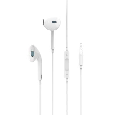 USAMS Stereo Kopfhörer 3.5mm Headset Mikro Ohrhörer Samsung Huawei Xiaomi