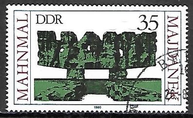 DDR gestempelt Michel-Nummer 2538