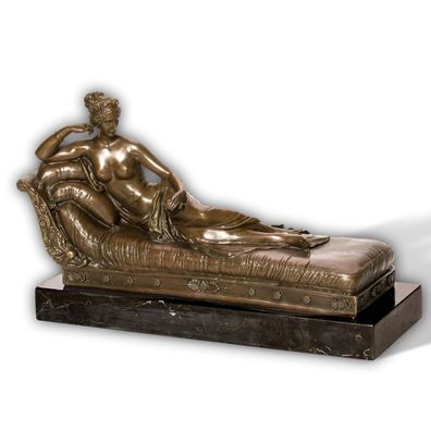 Bronzeskulptur Venus nach Canova Bronze Skulptur Figur Bronzefigur Antik-Stil