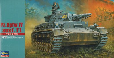 Hasegawa 31141 | Panzerkampfwagen. IV Ausführung F1 | 1:72