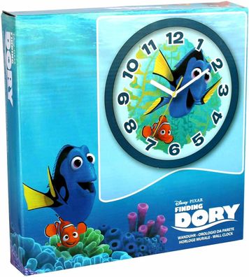 Disney Pixar Zeon 41853 Finding Dory Wanduhr Wall Clock Dory & Nemo 24,5x4cm