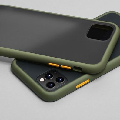 Mint einfache matte Bumper Handyhülle für iPhone Set-2