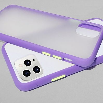 Mint einfache matte Bumper Handyhülle für iPhone Set-4