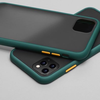 Mint einfache matte Bumper Handyhülle für iPhone Set-6