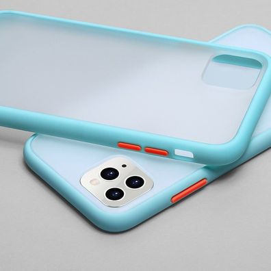 Mint einfache matte Bumper Handyhülle für iPhone Set-8