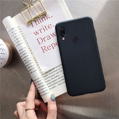 Schlichte matte Silikon-Handyhülle für Huawei Set-11