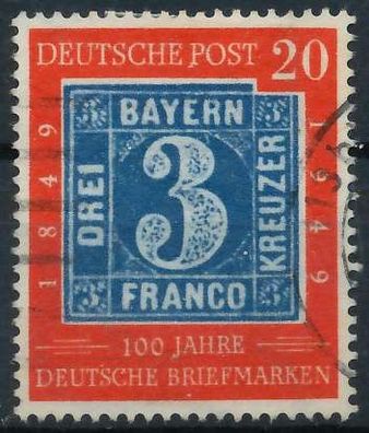 BRD BUND 1949 Nr 114 gestempelt X52BDEE