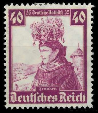 Deutsches REICH 1935 Nr 597 ungebraucht X52BE56