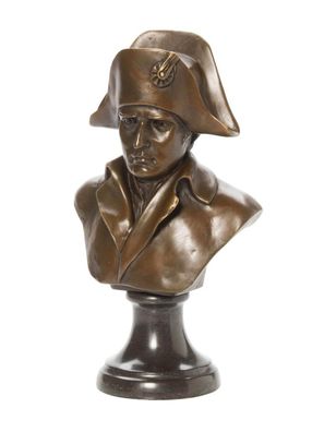 Bronzeskulptur Napoleon nach Canova Bronze Figur Antik-Stil 25cm Replik Kopie