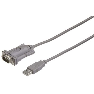 Hama USB auf Seriell 9Pol AdapterKabel Konverter 2m RS323 RS323 ComPort DB9