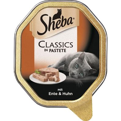 Sheba?Classics mit Ente & Huhn - 22 x 85g ?Katzennassfutter